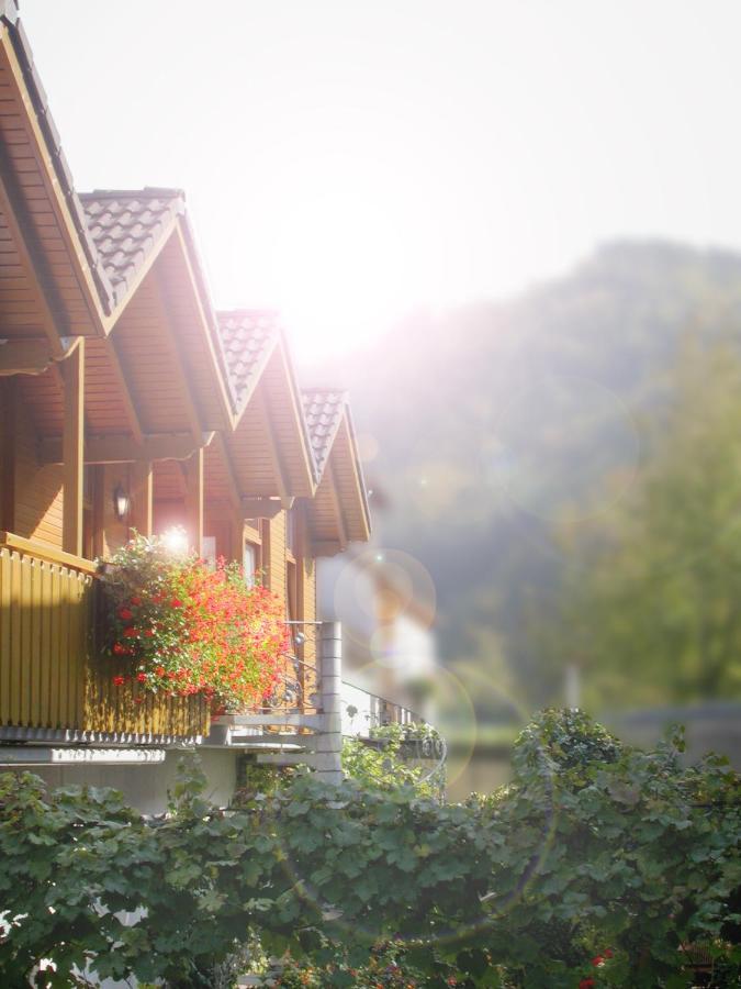 Weinhaus Am Schieferfels Bed & Breakfast Veldenz Dış mekan fotoğraf